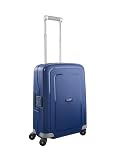 Samsonite S'Cure - Spinner S, Bagaglio a Mano, S (55 cm), 34 L, Blu (Dark Blue) S...