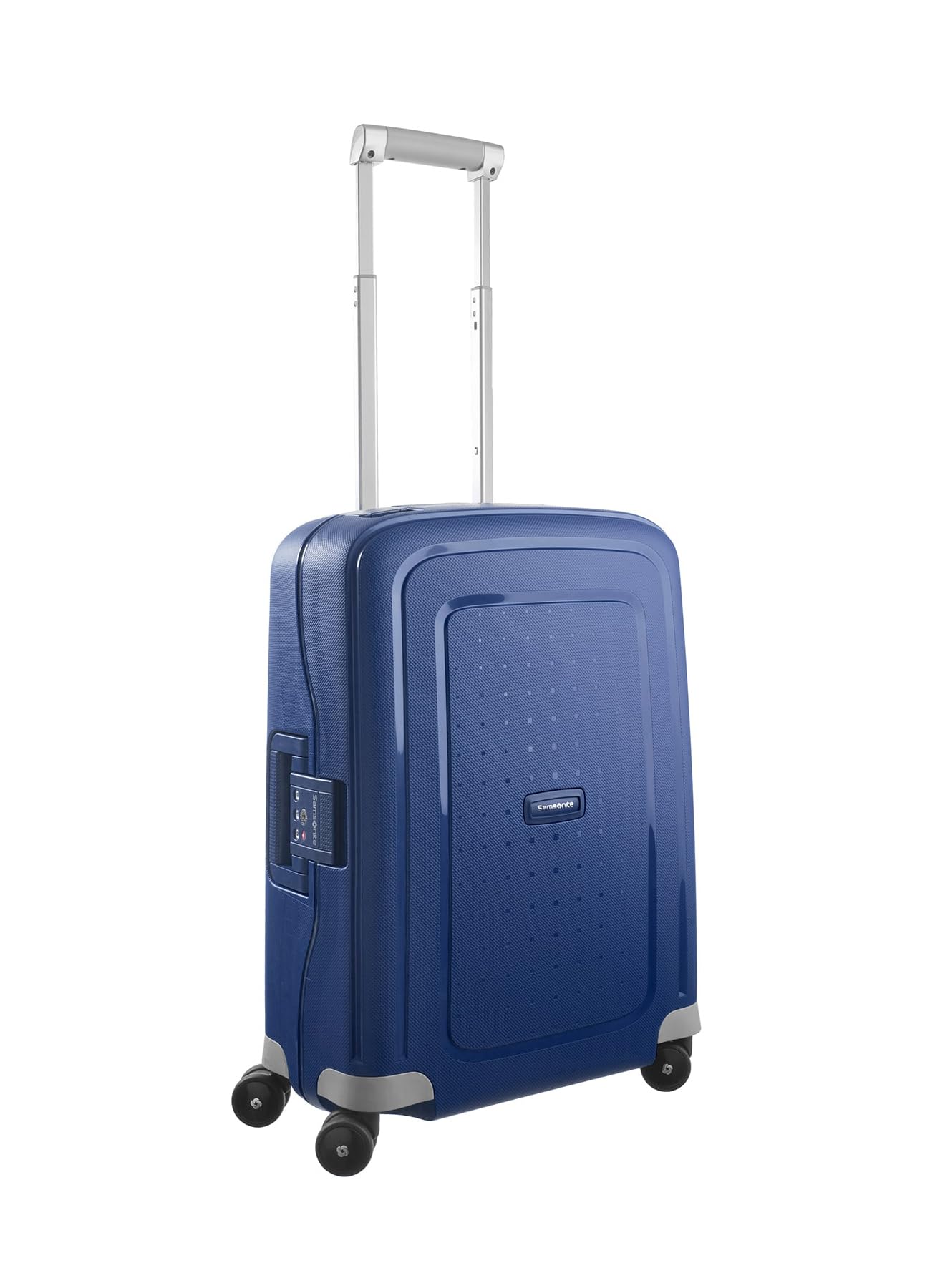 S'Cure - Spinner S, Hand Luggage, 55 cm, 34 L, Blue (Dark Blue)