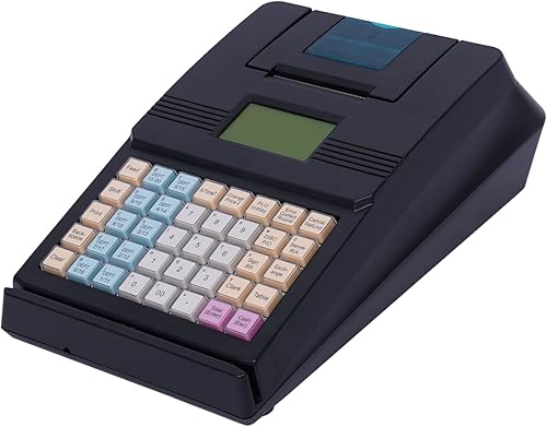 Miniatura 1 de Caja registradora M-700 negra, pantalla LCD, sistema de gestión de efectivo con función de informes para supermercado tienda restaurante caja