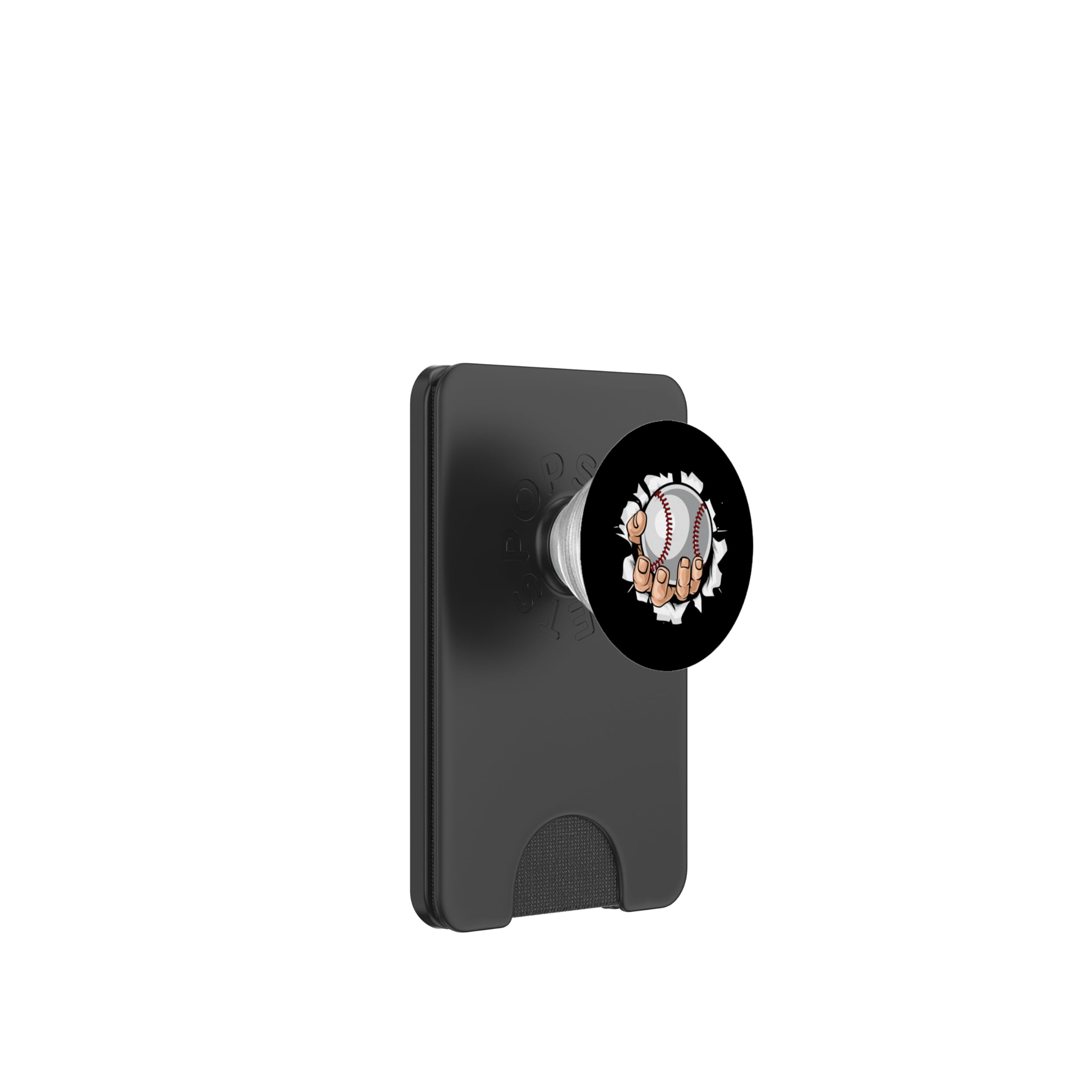 Take Me Out to The Ball Game Tee for Baseball Fans. PopSockets PopWallet for MagSafe, Black