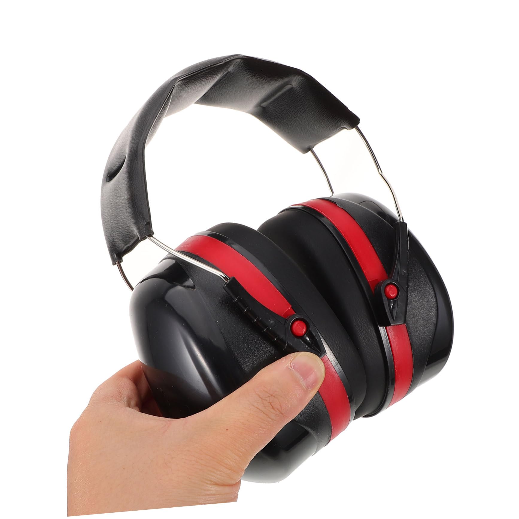 Cuffie Antirumore Professionali Protezione Orecchie Abs | Leggere e Portatili, per Cantiere e Produzione in Fabbrica, Imbottitura in Spugna