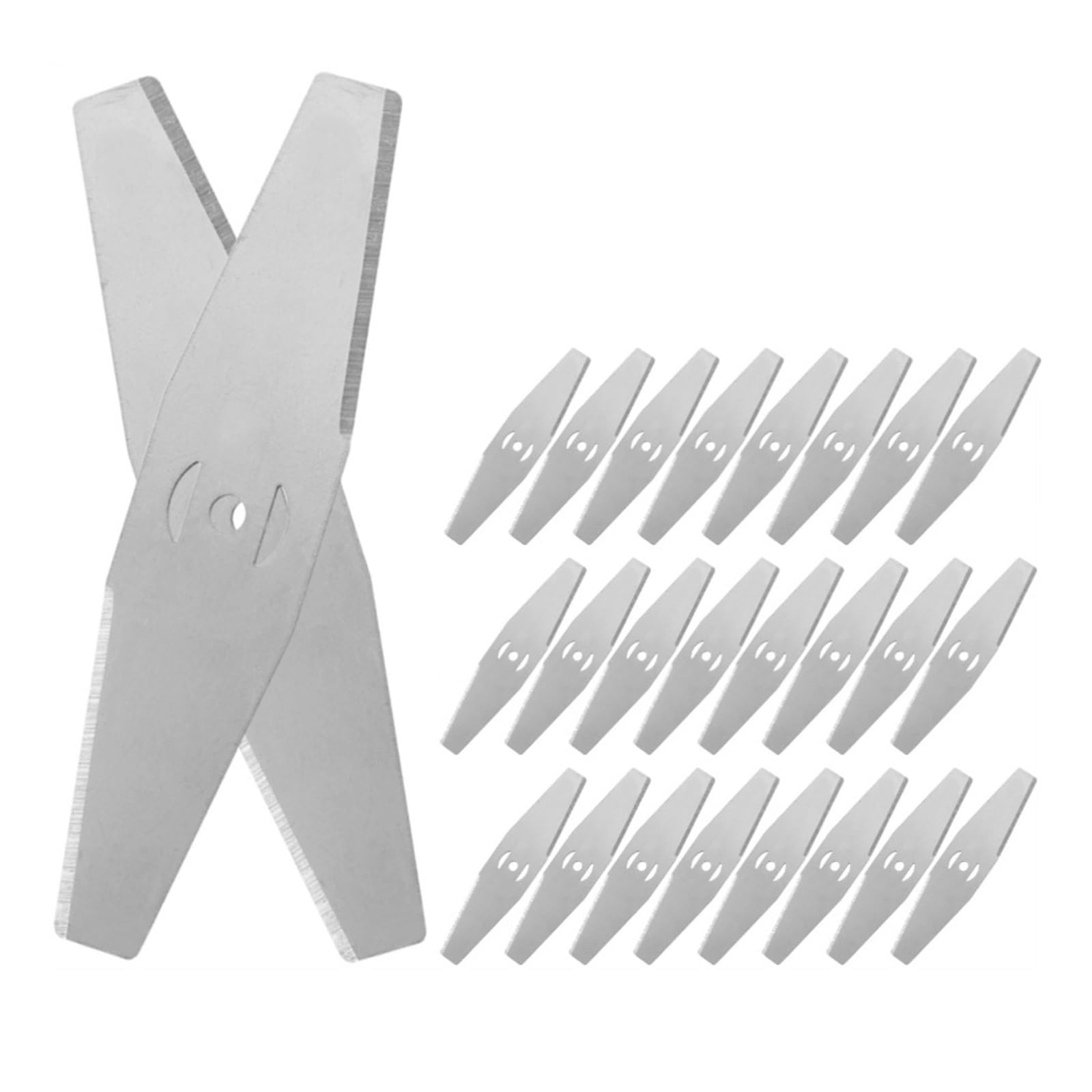 Cuchillas for Cortacésped, Hojas De Sierra for Máquina Segadora, 5-50 Uds. | Cabezal de corte de hilo de Metal, hoja de repuesto, accesorios de herramientas eléctricas de jardín(20PCS)