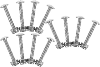 jojofuny de Hardware para Futbolín Juego de 12 Tornillos M4x25mm de Acero al Carbono , Suministros de Reparación y Montaje para Mantenimiento Fácil y Duradero