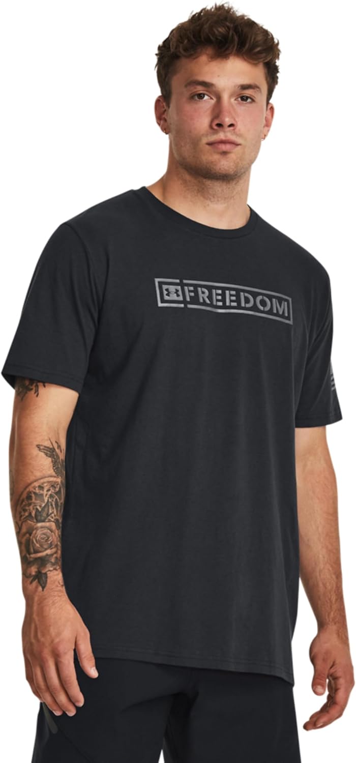 Under Armour Mens Freedom Graphic Short Sleeve T-Shirt