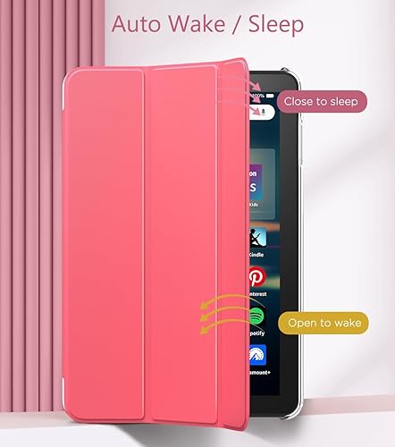 Miniatura 5 de MoKo Funda para tablet H D de 8 pulgadas (12 generación10 generación, versión 202420222020), funda de piel sintética con soporte triple y carcasa