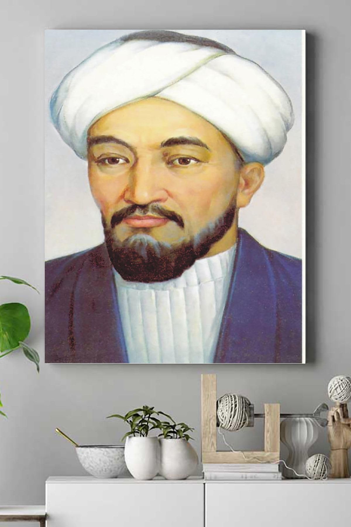 Postermanya (pster16005) Farabi Bilimsel Kanvas Tablo 50 x 70