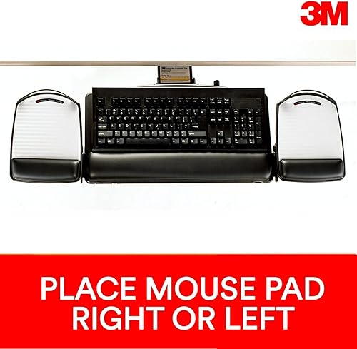 Miniatura 6 de 3M Knob Ajuste bandeja de teclado estándar plataforma Negro