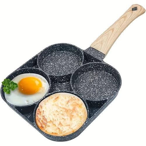 MIFAH 4-Hole Non-Stick Egg Frying Pan