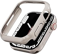 Vista 17 de Miimall Compatible con Apple Watch de 1.614 pulgadas, marco duro de policarbonato, ultrafina, ligera, para mujer y hombre, carcasa protectora