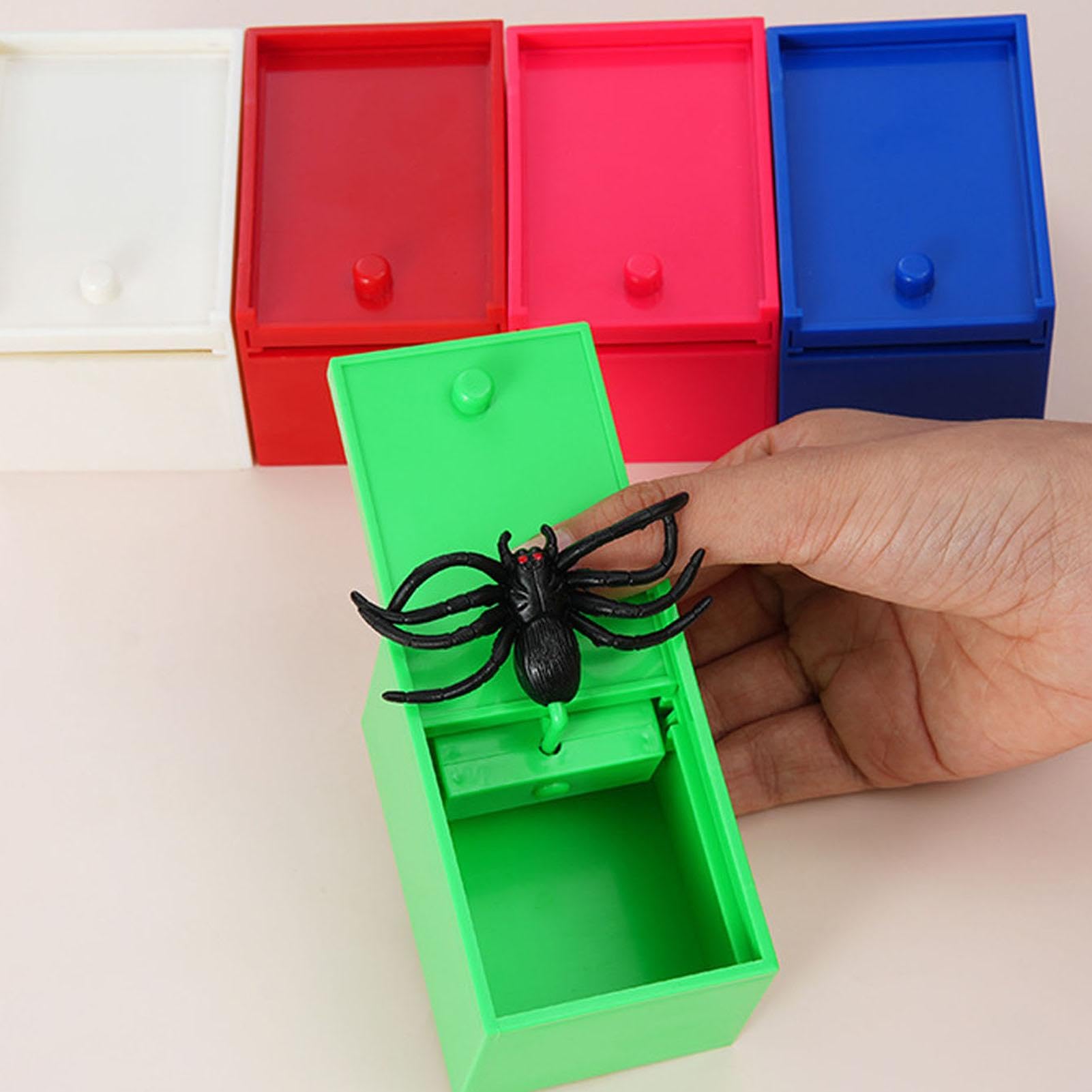 Amazon | 蜘蛛 びっくり箱、スパイダーいたずら恐怖箱 、ドッキリ 蜘蛛