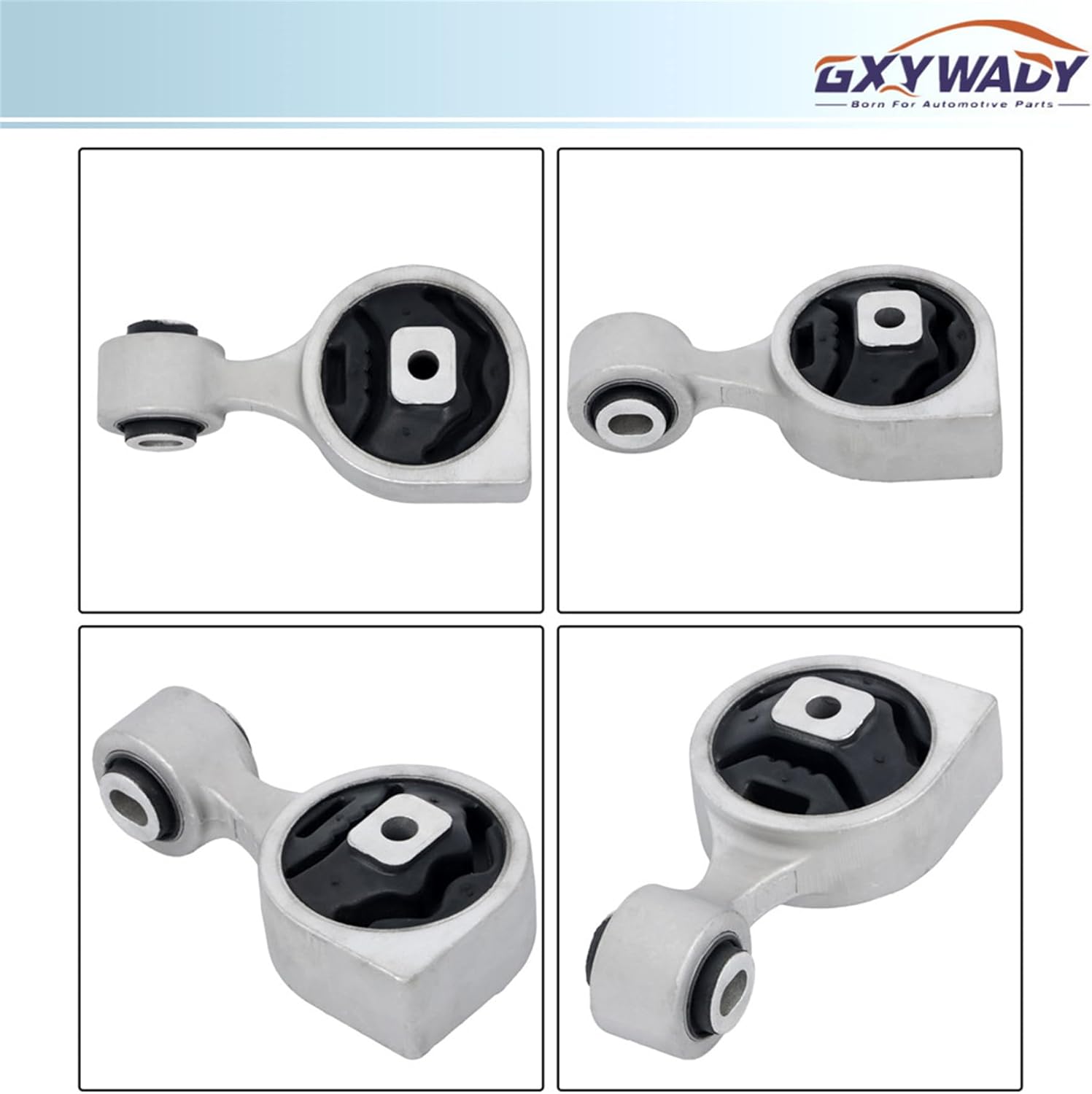 GXYWADY 4 Pcs Engine Mount Replacement for Altima L4 2.5L Auto CVT 2007-2015 Replacement for EM9444 EM9465 EM9446 EM4353