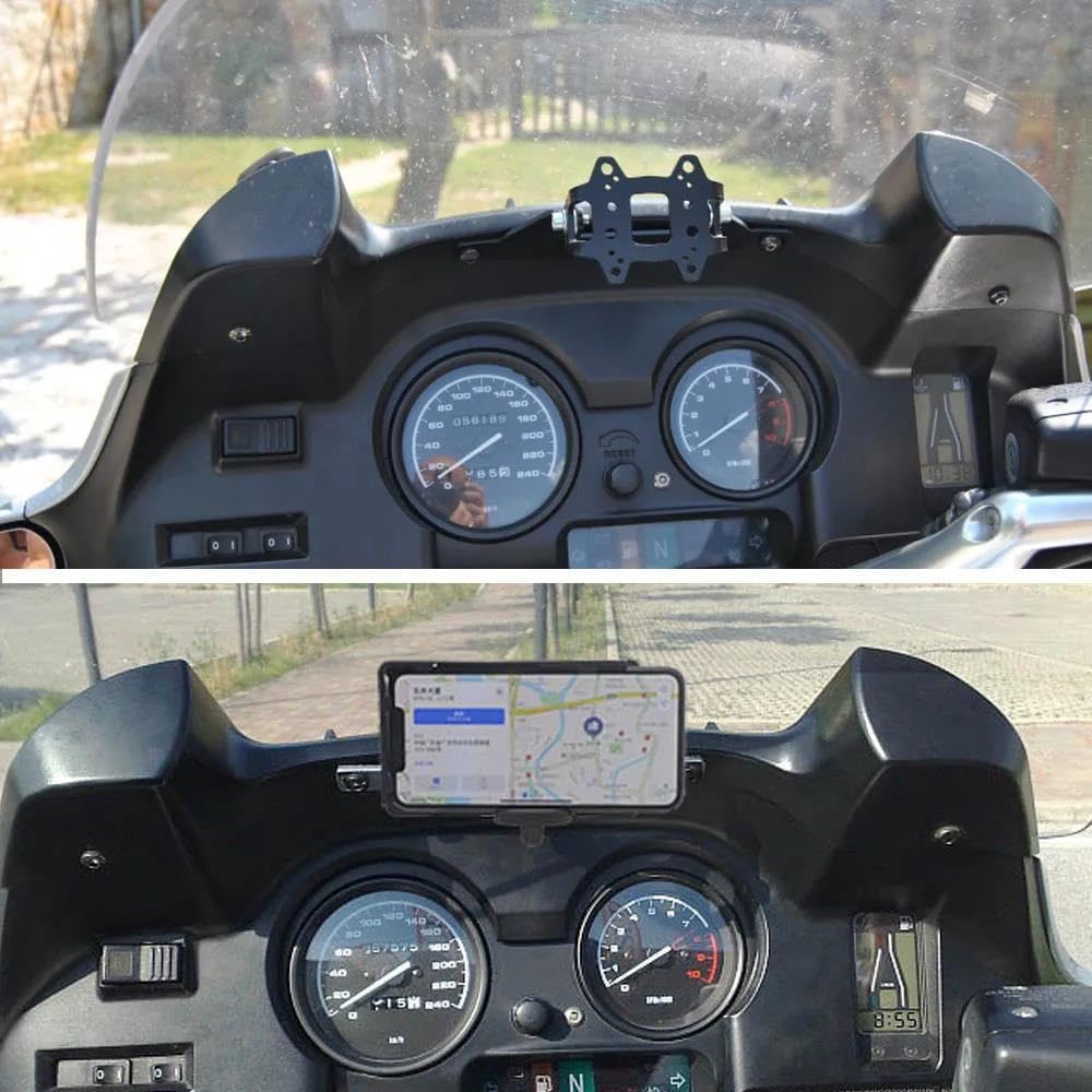 Motocicleta Soporte Movil para BMW R850RT R1150RT R 850/1150 RT Nuevo Soporte Teléfono para Motocicleta Soporte GPS Soporte Teléfono USB Soporte Teléfono (Size : Wireless Charger)