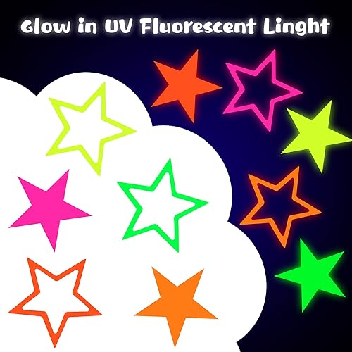 Miniatura 6 de 41 piezas de decoración de fiesta de cumpleaños de neón brillante, incluye decoración amarilla para pastel de feliz cumpleaños, envoltorios de