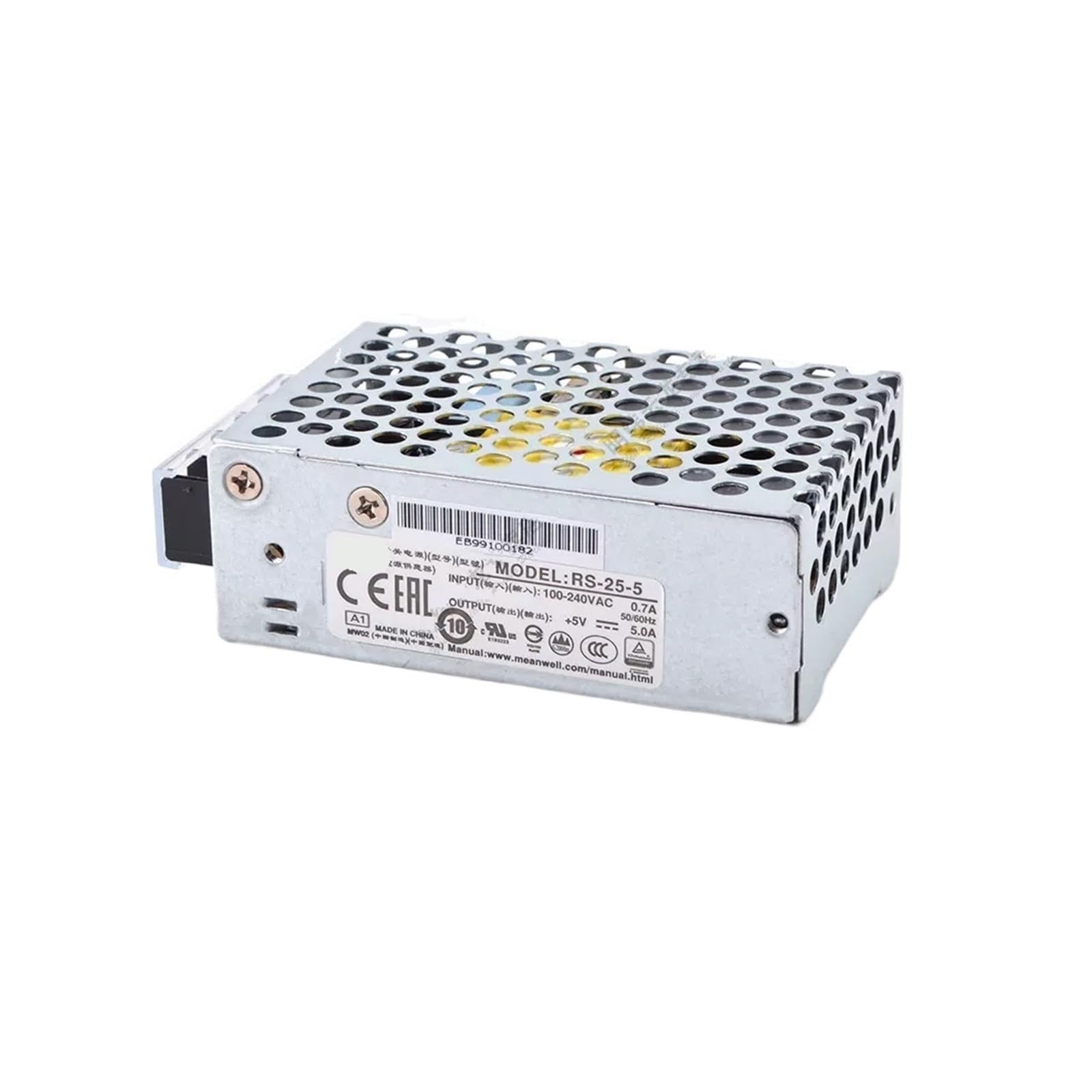 LEOTNNDQ RS-25 RS-25-3.3 RS-25-5 RS-25-12 RS-25-15 RS-25-24 RS-25-48 25W Single Output Switching Power Supply(RS-25-15)