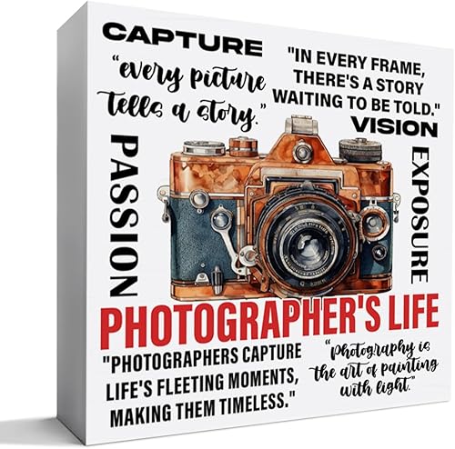 Miniatura 6 de Divertidos regalos para amantes de la fotografía para hombres y mujeres, regalo de cumpleaños de Navidad para fotógrafos, amantes de la cámara,