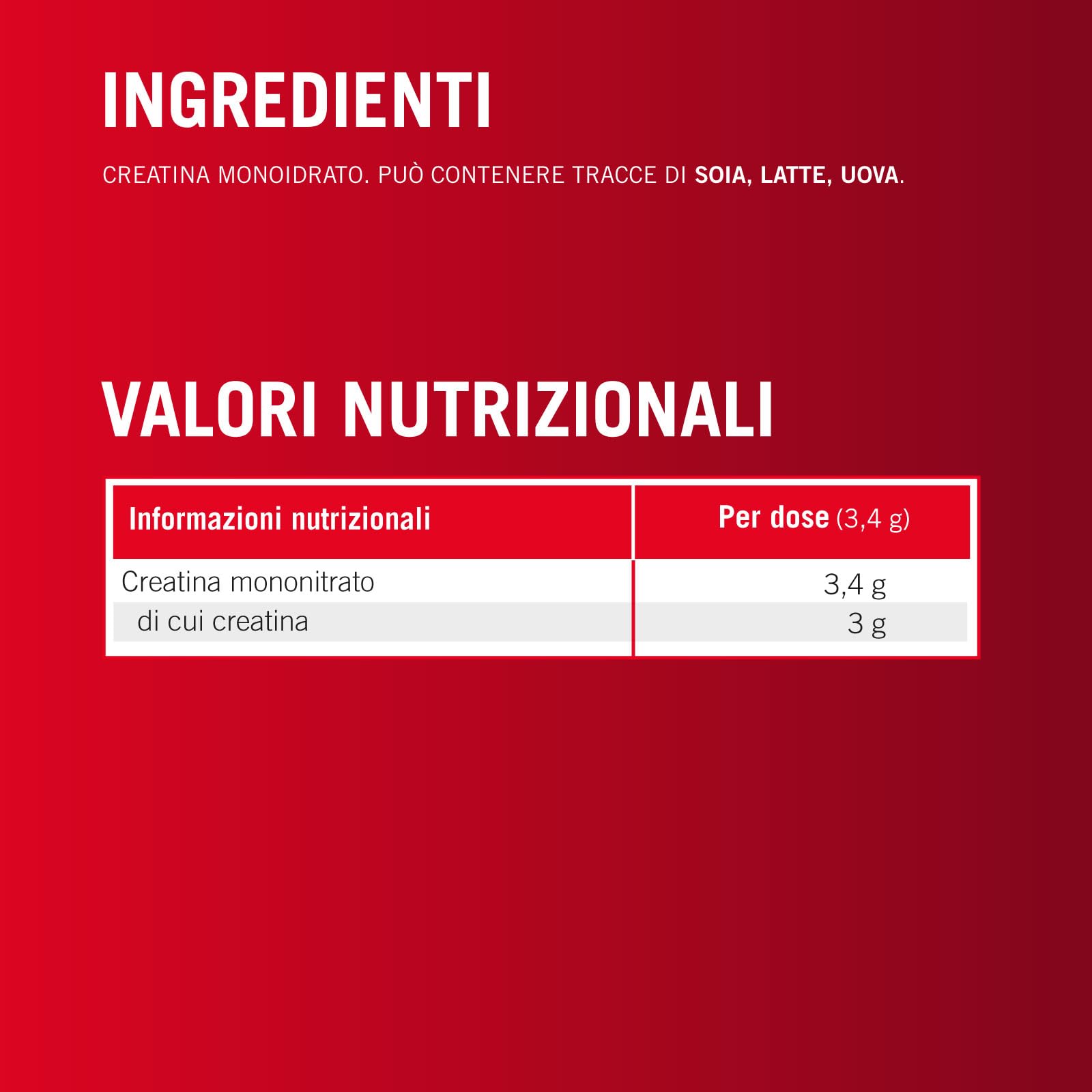 Enervit, Creatina Monoidrato Pura, Senza Aromi, Per Migliorare le Performance muscolare, 3,4g di Creatina per Porzione, Da Assumere nel Corso della Giornata, Vegan, Barattolo da 330g