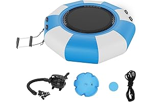VEVOR Inflatable Water Bounce Trampoline: Soak, Splash, and Soar!