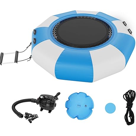 VEVOR Inflatable Water Bounce Trampoline: Soak, Splash, and Soar!