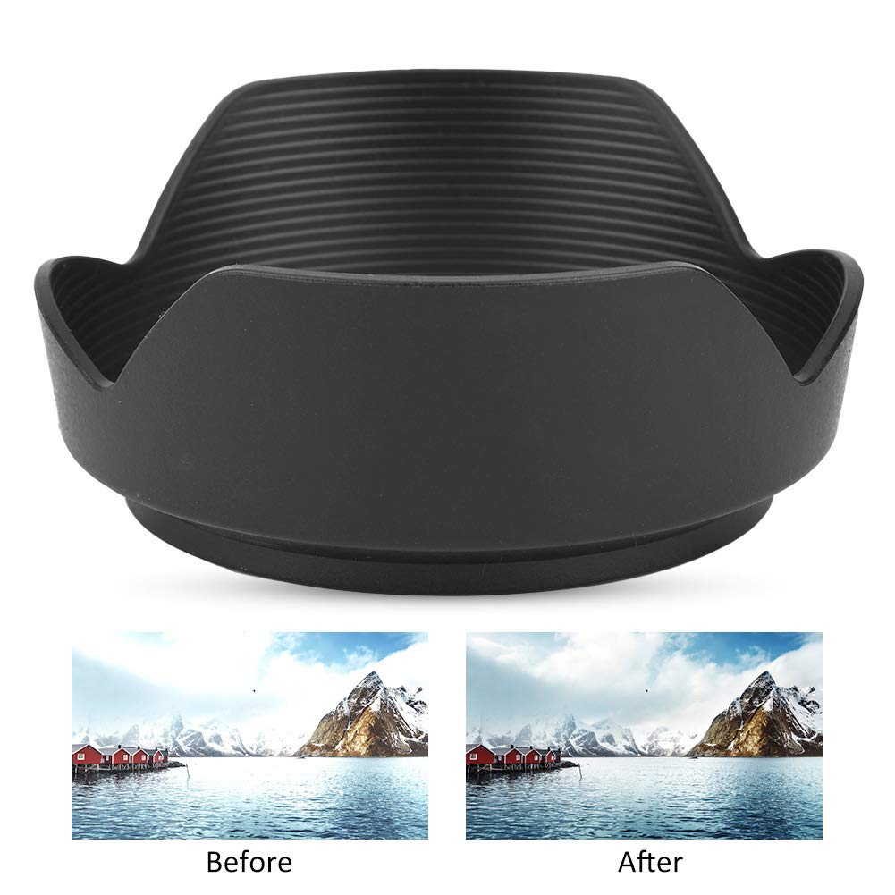 Hb-53 Hb-53 Paraluce per Montaggio in Plastica Nera per Obiettivi Af S 24-120 Mm F 4G Ed Vr