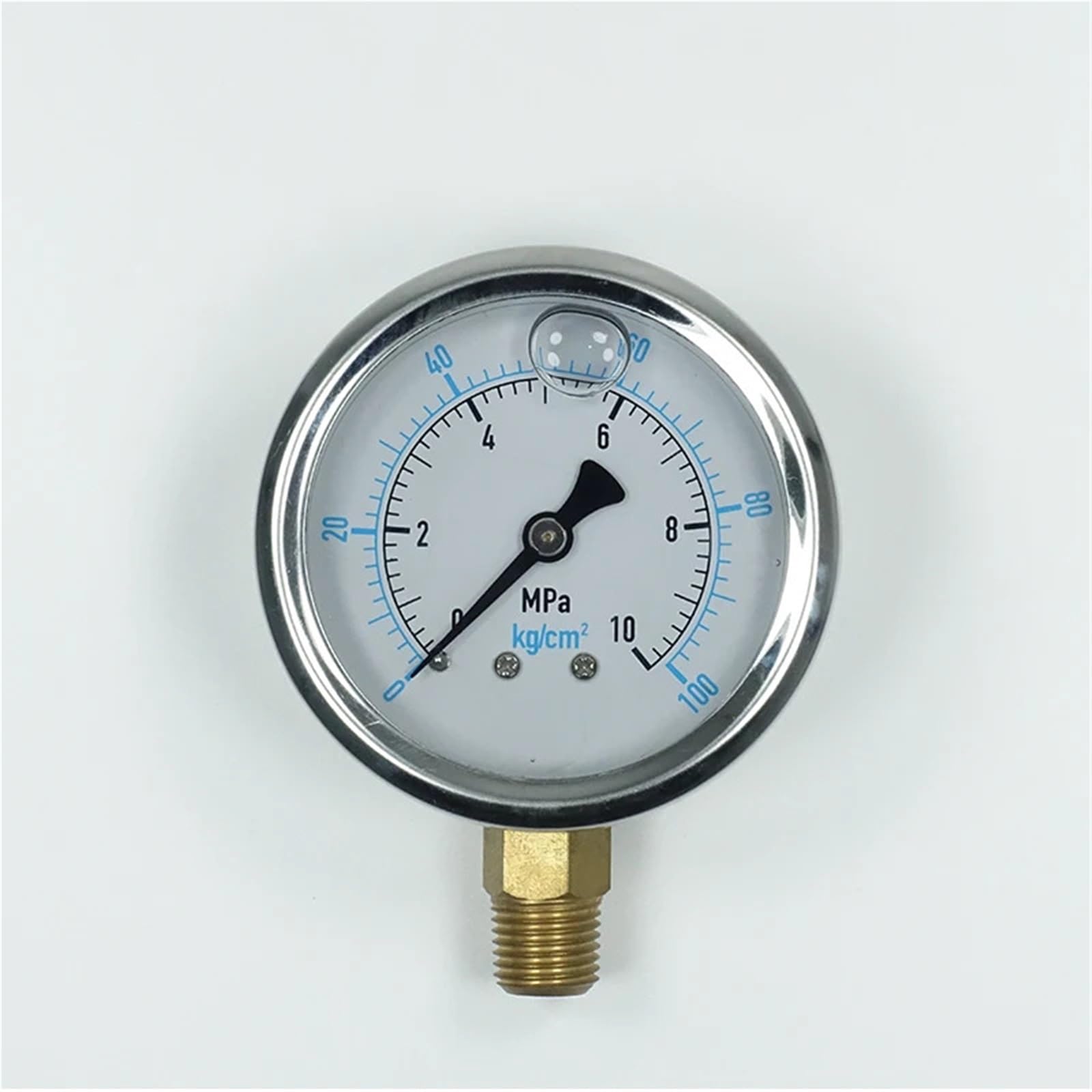 El manómetro diésel con rango de 0~40 Mpa y tamaño de 60 mm | Radial Install Anti-vibration Liquid Pressure Gauge