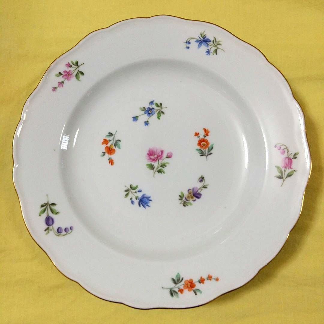 Amazon.co.jp: MEISSEN マイセン プレート 散らし小花 24cm 6枚 保管