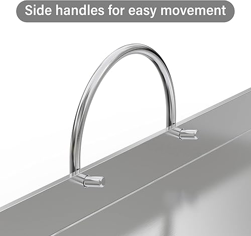 Miniatura 4 de Stanbroil Sartén de acero inoxidable con soporte de repuesto para parrillas Weber 8854 Weber Genesis II serie 400