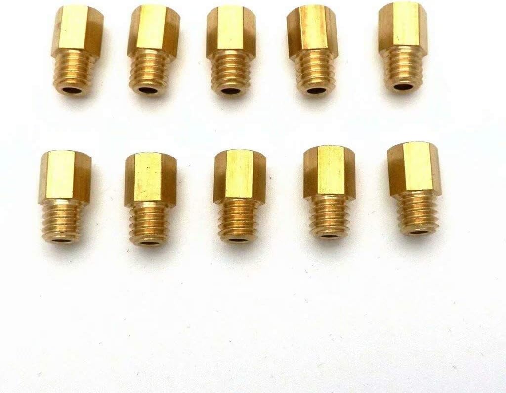 10x Hex Style Main Jets for Mikuni VM TM TMX carb 300 310 320 330 340 350 360 370 380 390
