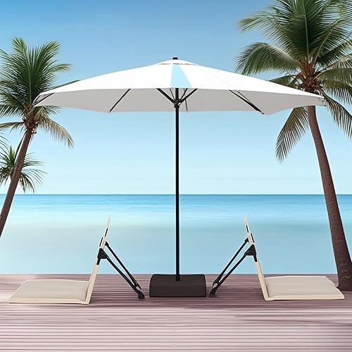 Miniatura 6 de Paquete de 2 sillas plegables junto a la piscina, sillas abatibles portátiles para el borde de la piscina, playa, campamento, picnic, césped,