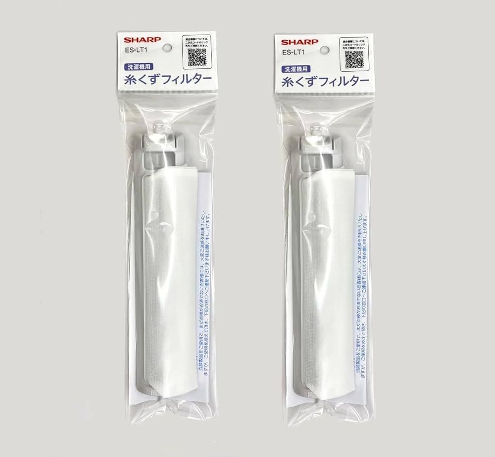 Amazon.co.jp: シャープ 純正品 ES-LT1 糸くずフィルター 【2個