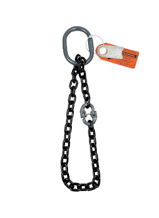 Advantage Rigging - Chain Sling - 1/2" x 15 Single Leg with Endless Basket - Grade 100