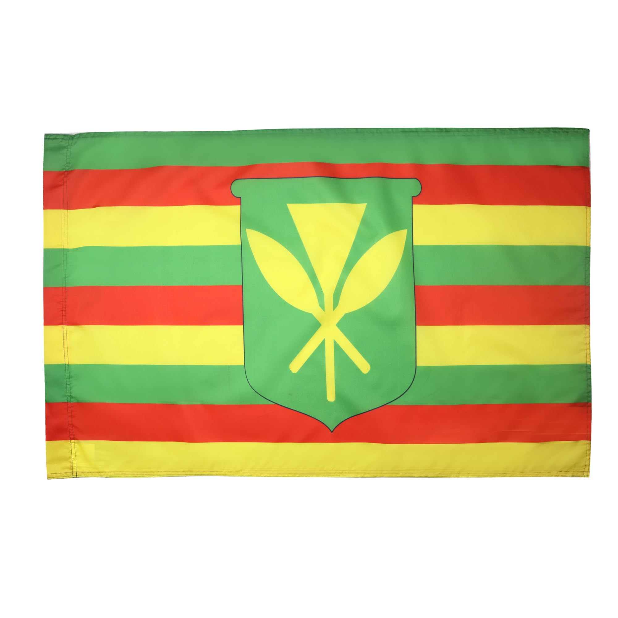 Bandera de Hawaii Kanaka Maoli de 90x60cm para decorar balcones y salas