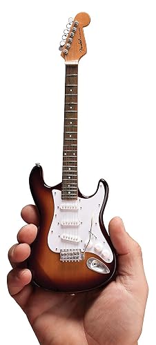Officially Licensed Mini Sunburst Fender Strat Replica