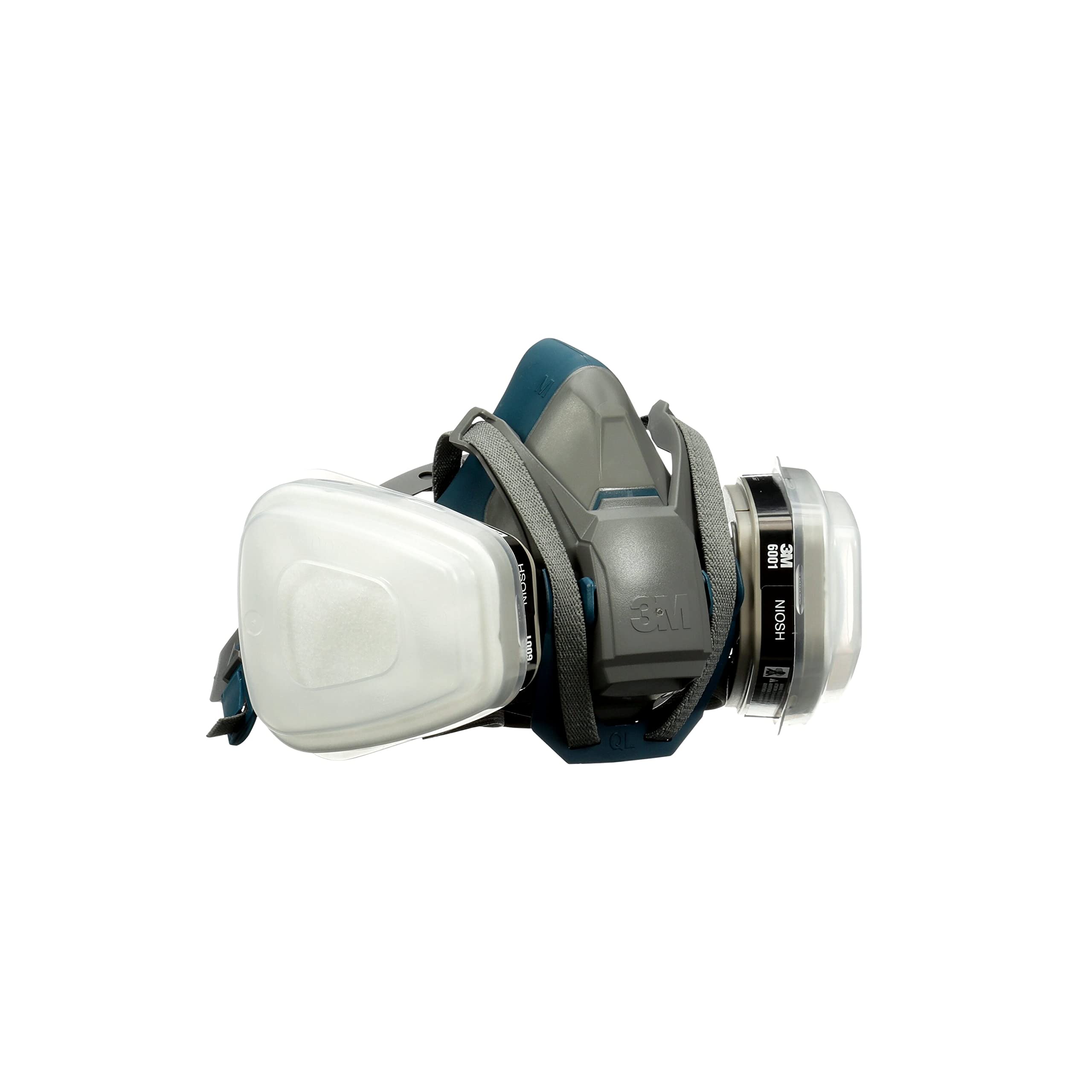 3M 6502QLPA1-A-PS Paint Project Respirator with Quick Latch (1 opakowanie), średni