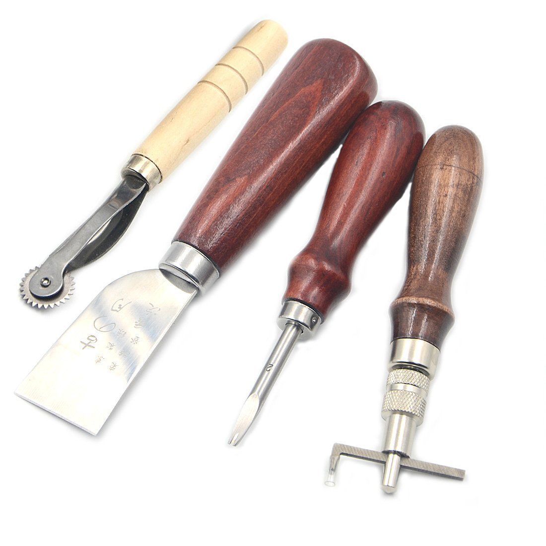 Lot de 18 Cuir Carft Punch outils kit couture Carving travail Couture Selle rainure