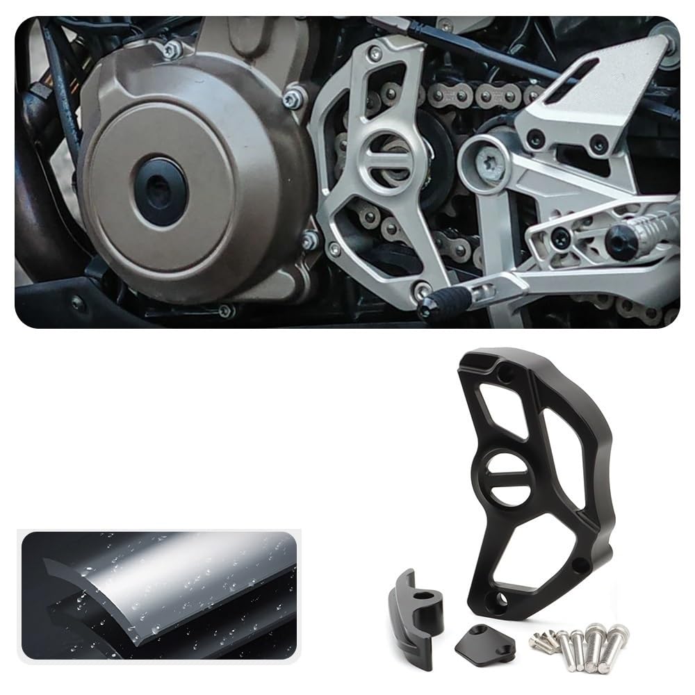 Motocyklowego Łańcucha Ochraniacz Do 790 890 Adventure R SMT | Osłona łańcucha motocyklowego Przednia zębatka zabezpieczająca koło(Gray)