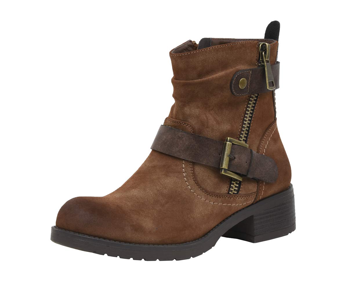 Dunes Women's Max Moto Boot, Wide Widths Available