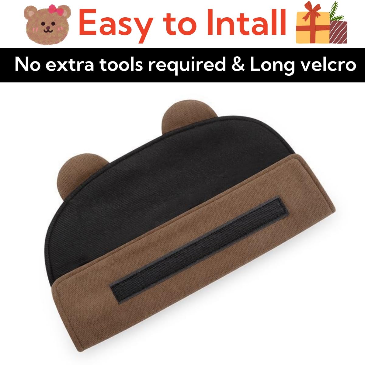 2 coperture per cintura di sicurezza, con simpatici animaletti in stile cartone animato, per bambini e donne, morbide coperture per cintura di sicurezza, cuscino per cintura di sicurezza,