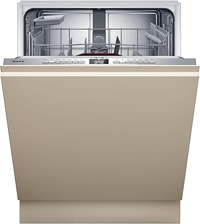 NEFF N 50, Smarter XXL-Geschirrspüler Vollintegriert 60 cm, S275EAX16E, Made in Germany, Besteckkorb, starke Reinigung mit Chef 70ºC, Open Dry, RackMatic, Gap Light, Vario Scharnier