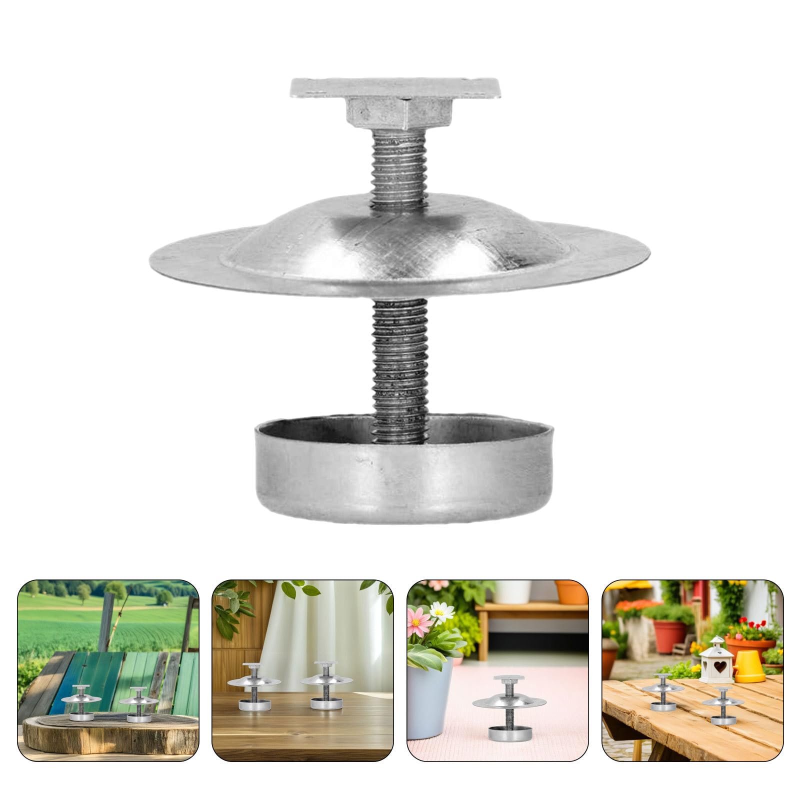 8 pezzi Supporti per Arnie in Acciaio Resistente Base Robusta per Apicoltura all Aperto Supporto Stabile e Facile da Montare per Giardino e Hobbisti Professionali