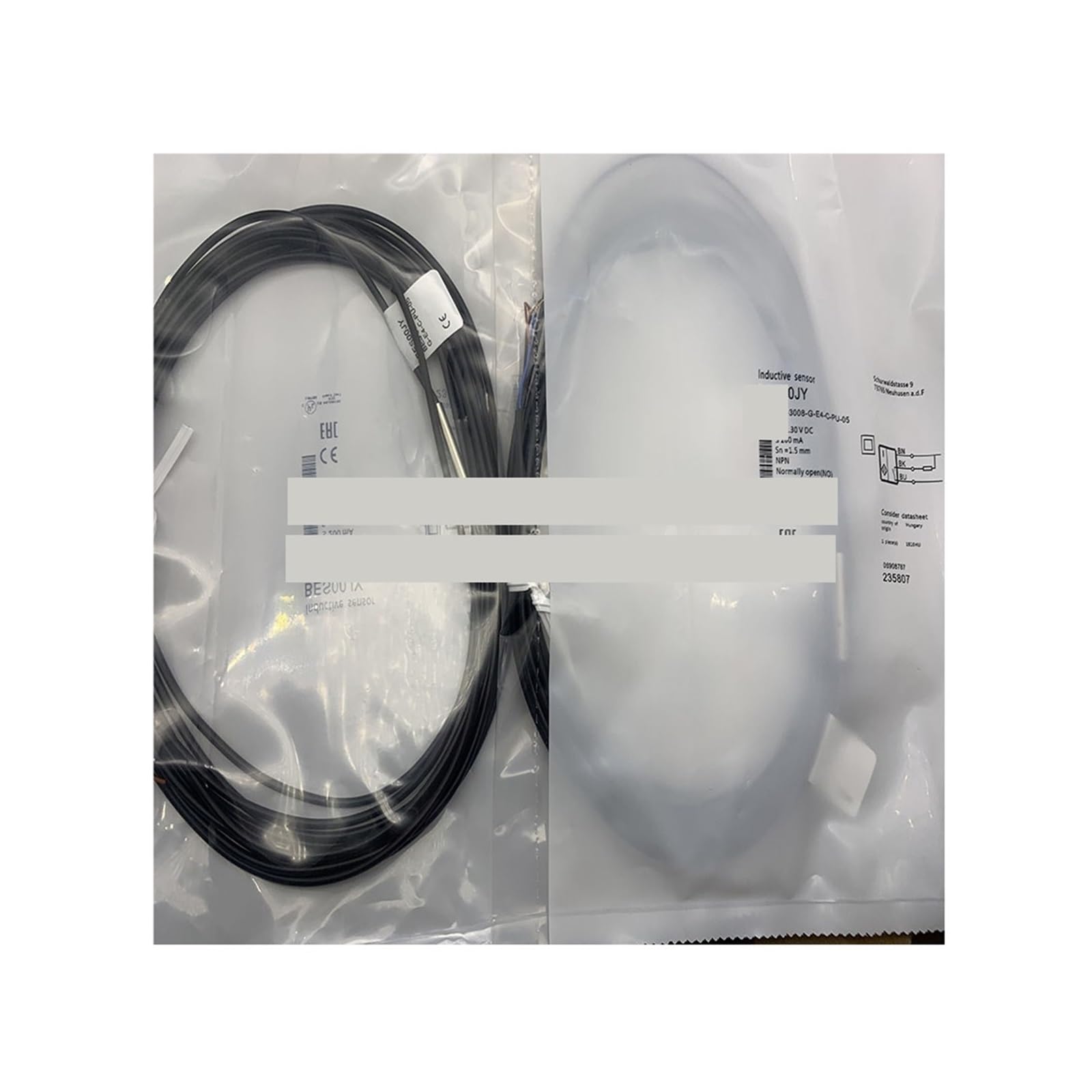Détecteur de proximité 516-3005-E4-C-S49-00,3 pour automatisme de sécurité