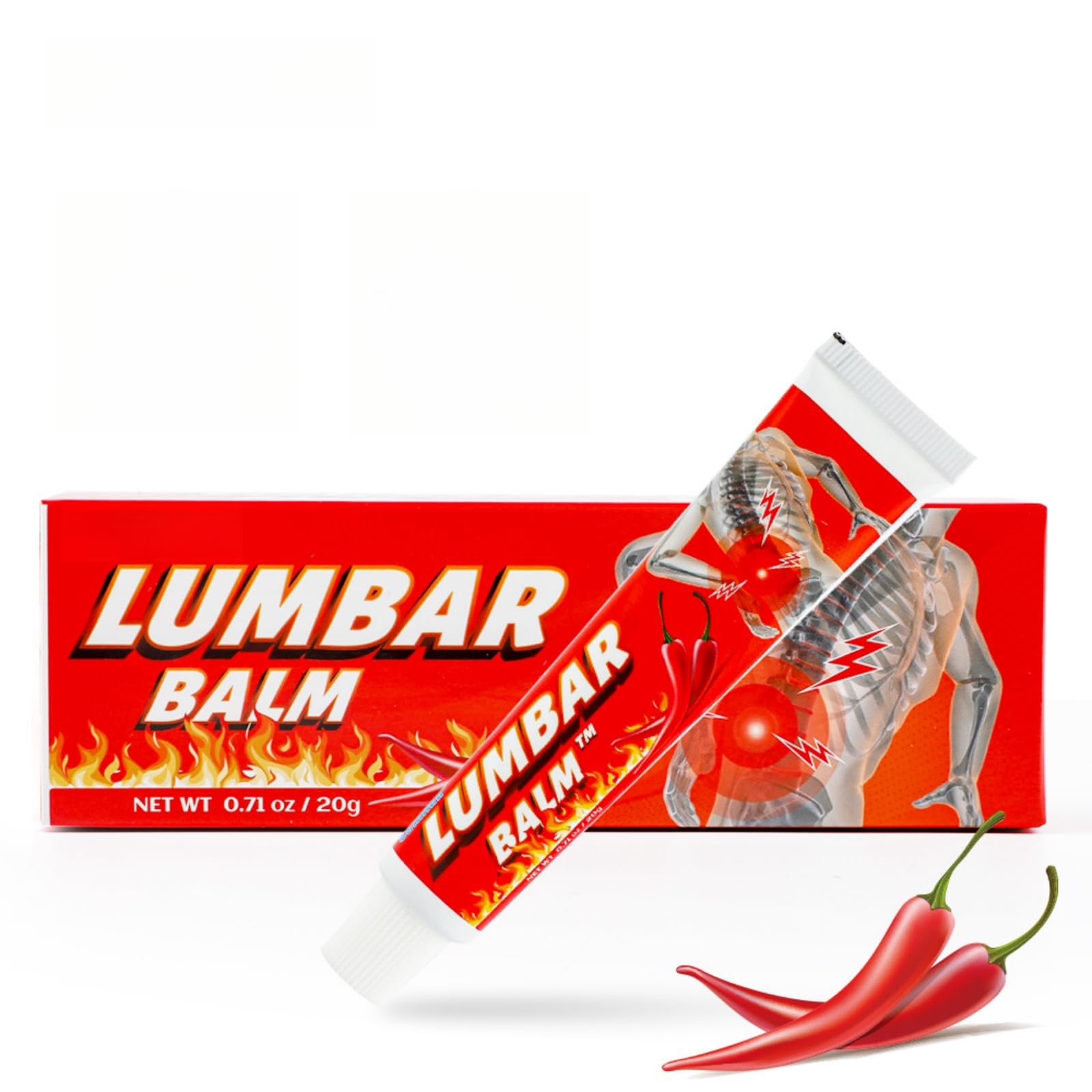 Sponsored Ad – Lumbar Balm - 20g Joint and Spine Care Ointment - Soothing Relief for Lumbar, Cervical, Shoulder, and Leg Pain - Alleviates Discomfort from Herniated Discs, Knee, and Heel Strain - Fast-Acting