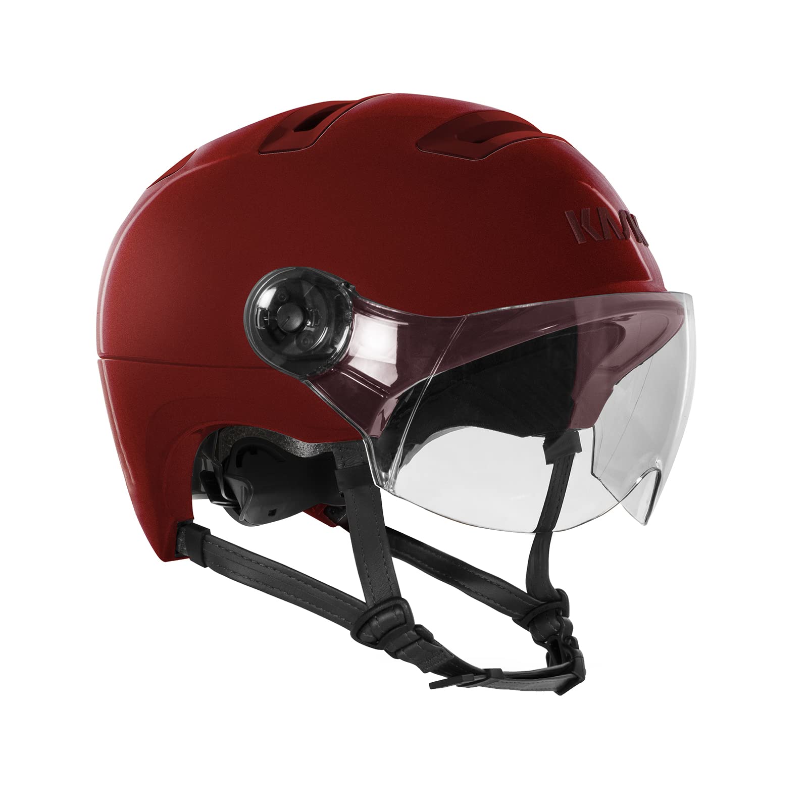 KASK Adult Urban Bike Helmet Urban-R Bordeaux [Size 63], Large