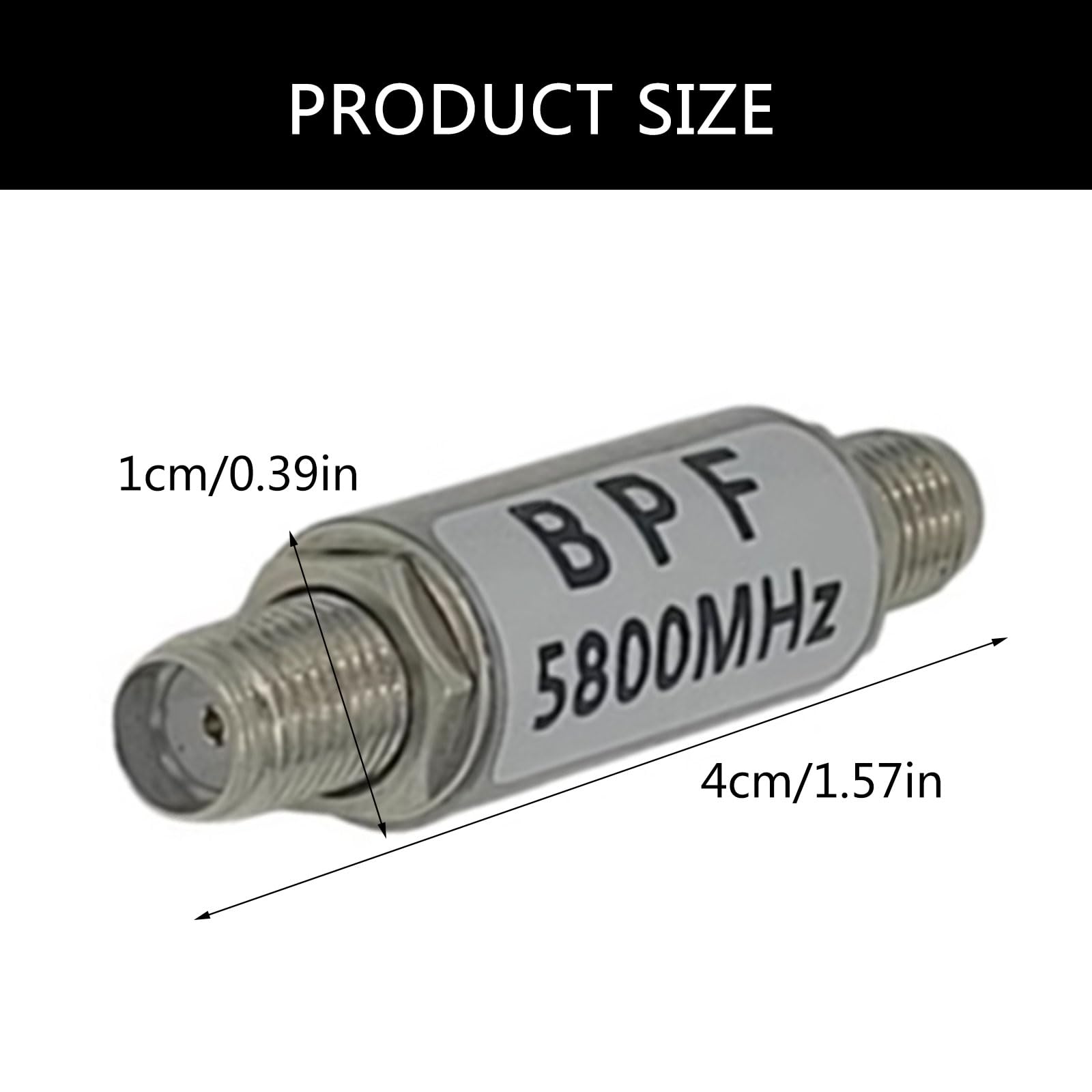 Bandpassfilter 5,8 GHz Bilder Übertragungsfilter für 5,8 GHz Decives Images Übertragung Fernbedienung Filter