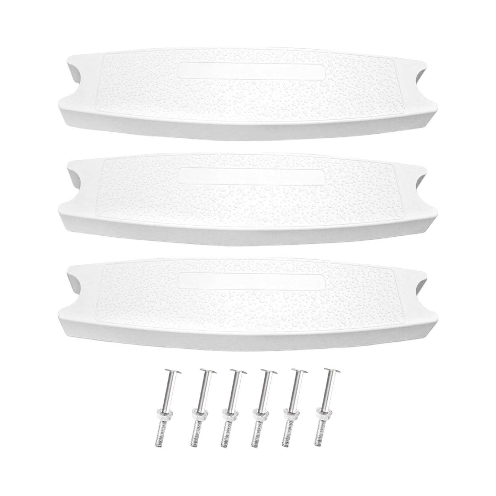 3Pcs Heavy-Duty Pool Ladder Step Replacement with Anti-Slip for Secure Footing in Swimming Pools Nonslip Pool Ladder Treads Replacement