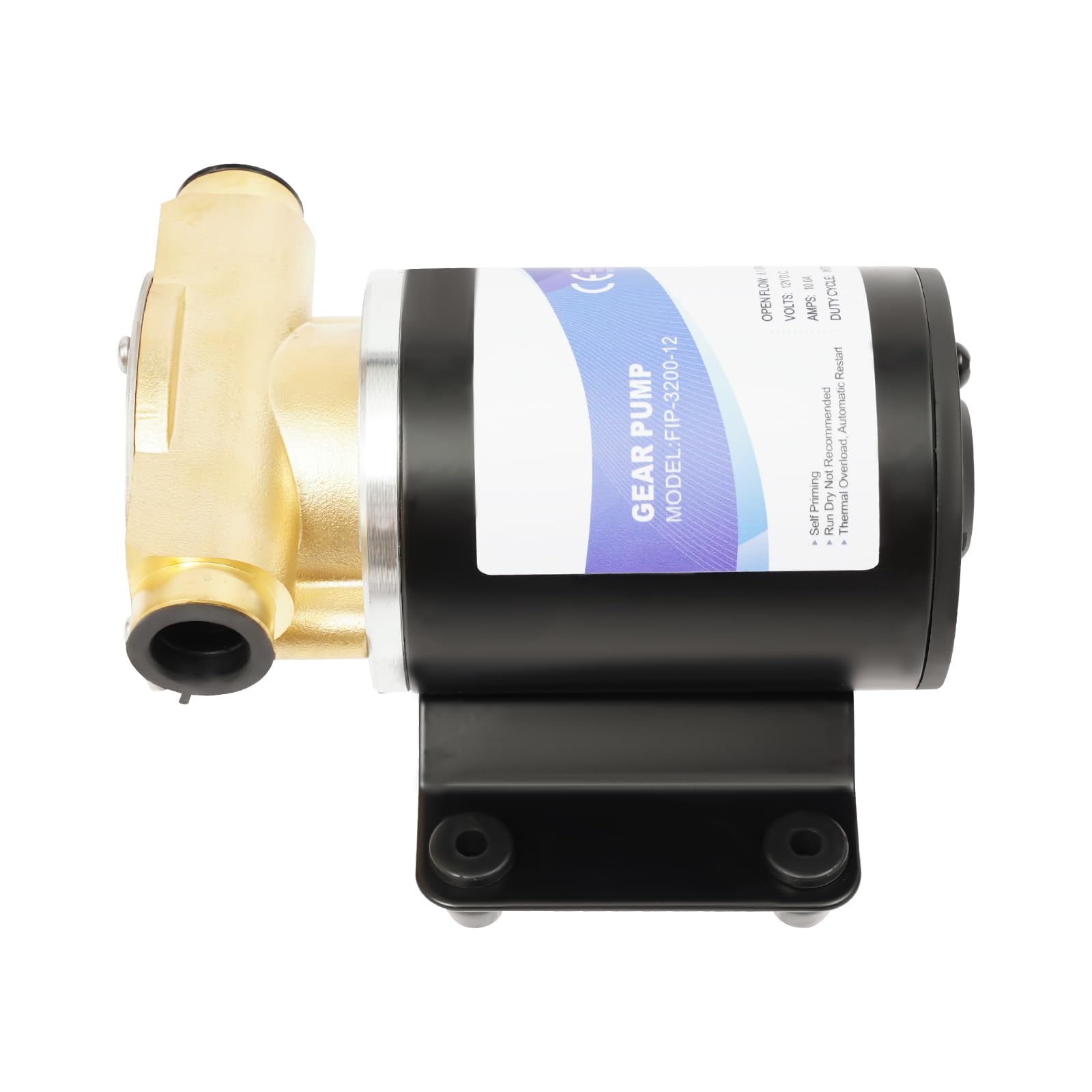 Pompa dell'acqua da 12 V, pompa per acqua da giardino, autoadescante, pompa da giardino, pompa da giardino, pompa per acqua subacquea, pompa anfibi, per stagno, acquario, fontana solare, piscina