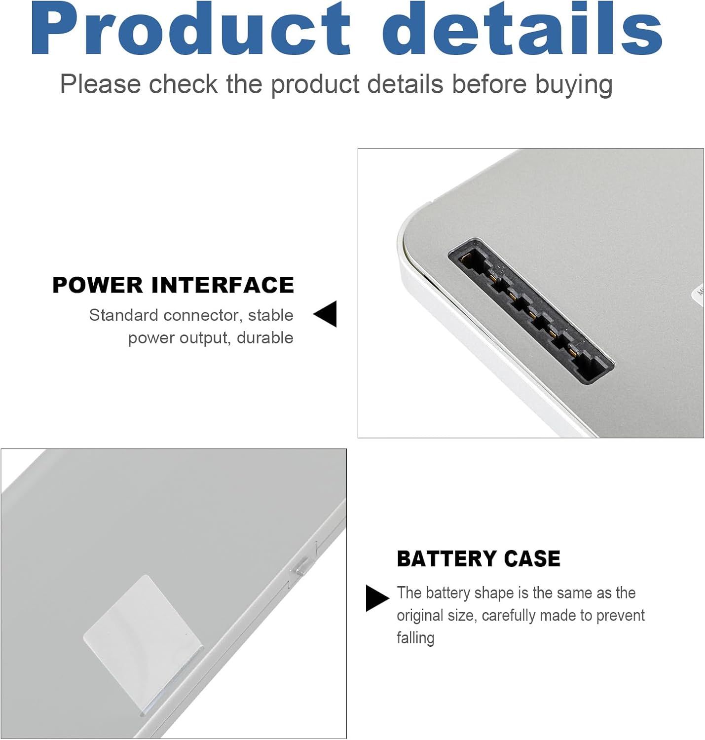 TREE.NB 56Wh A1280 Laptop Battery for Apple A1280 A1278 (2008 Version) MacBook 13-Inch Series, Compabiel for MB771G/A MB467LL/A MB466LL/A