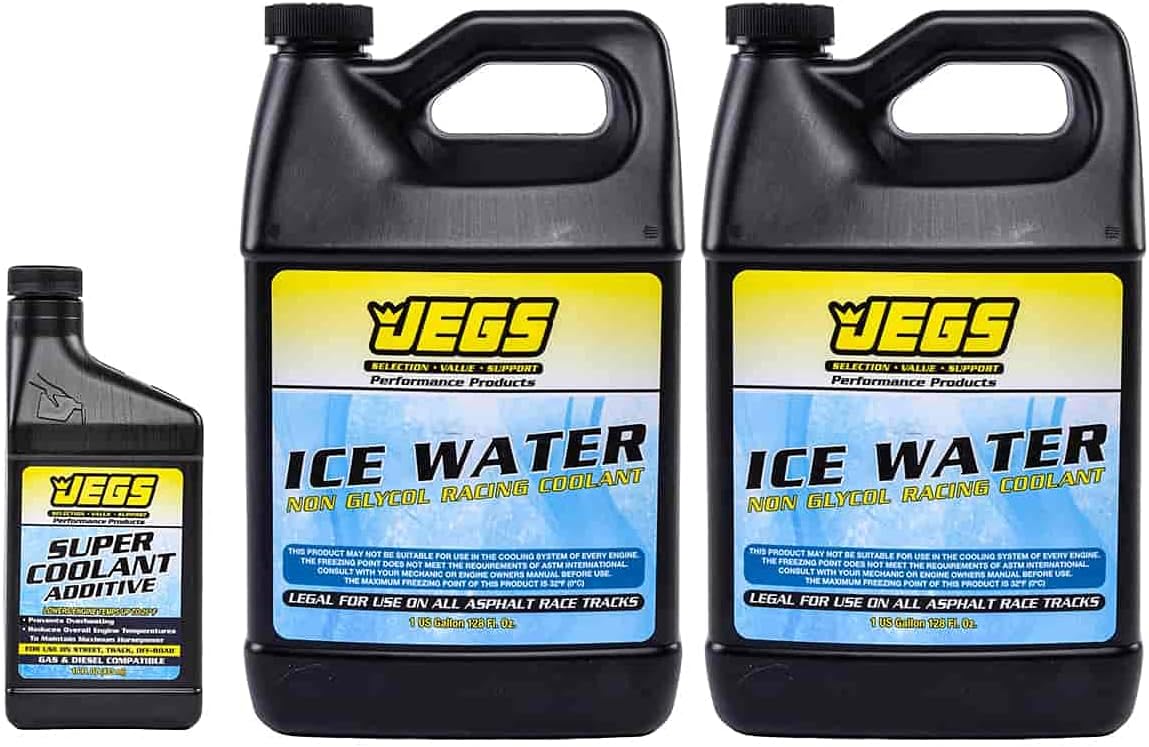JEGS 72324K1 Coolant Additive Kit Includes Coolant