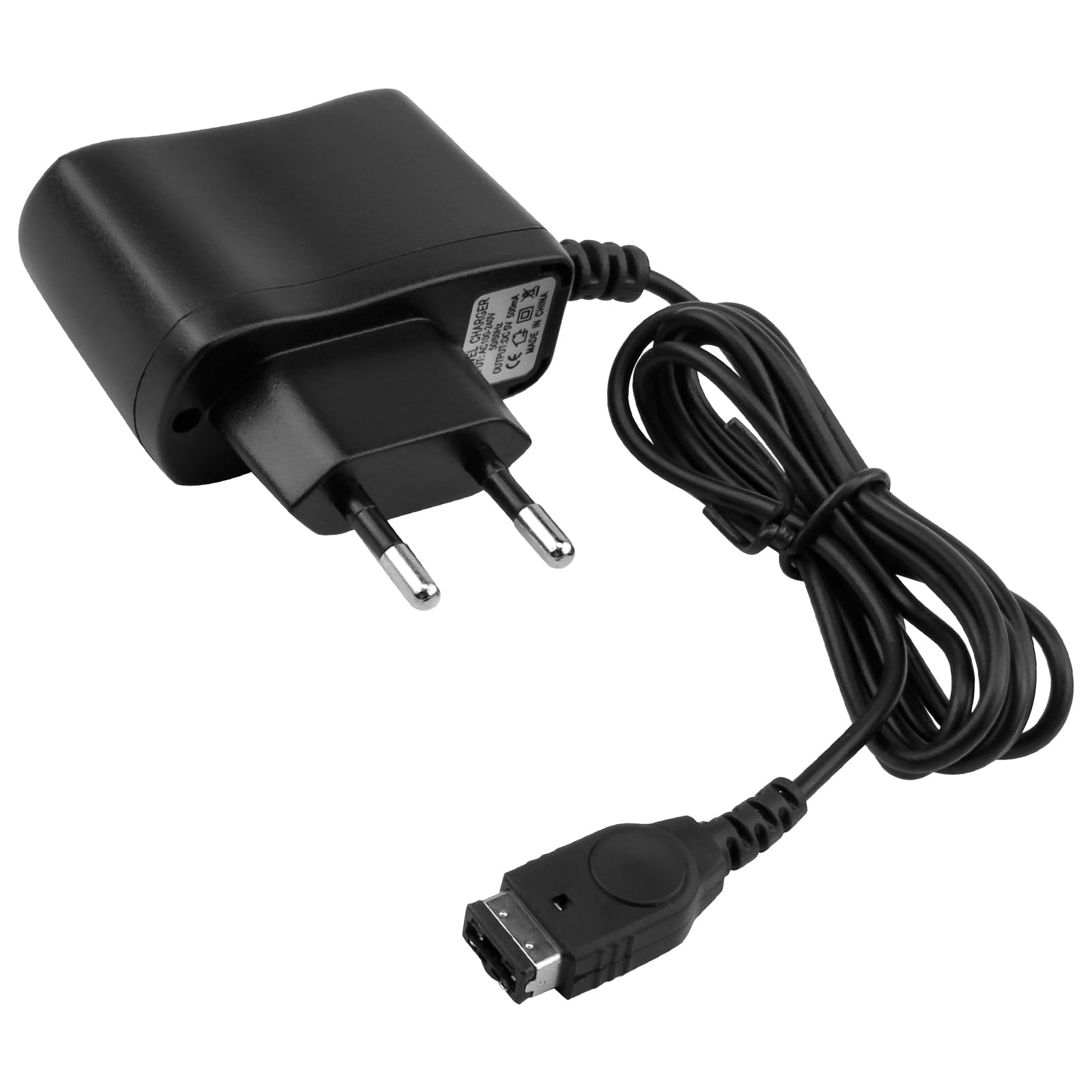 Adaptateur Secteur Compatible pour Nintendo DS et Gameboy Advance SP - Chargeur 5,2 V 450 mA avec Câble de 1,2 m
