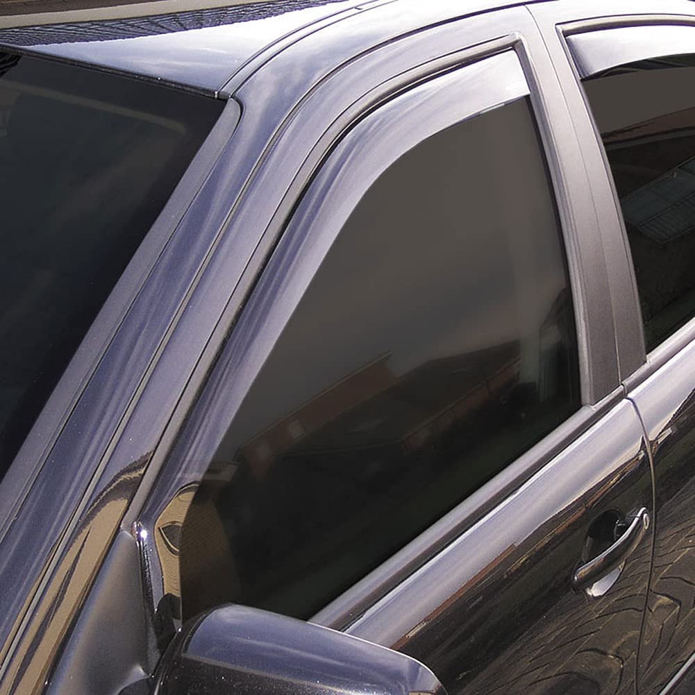 ClimAir Windabweiser Schwarz kompatibel Audi Q2 2016-