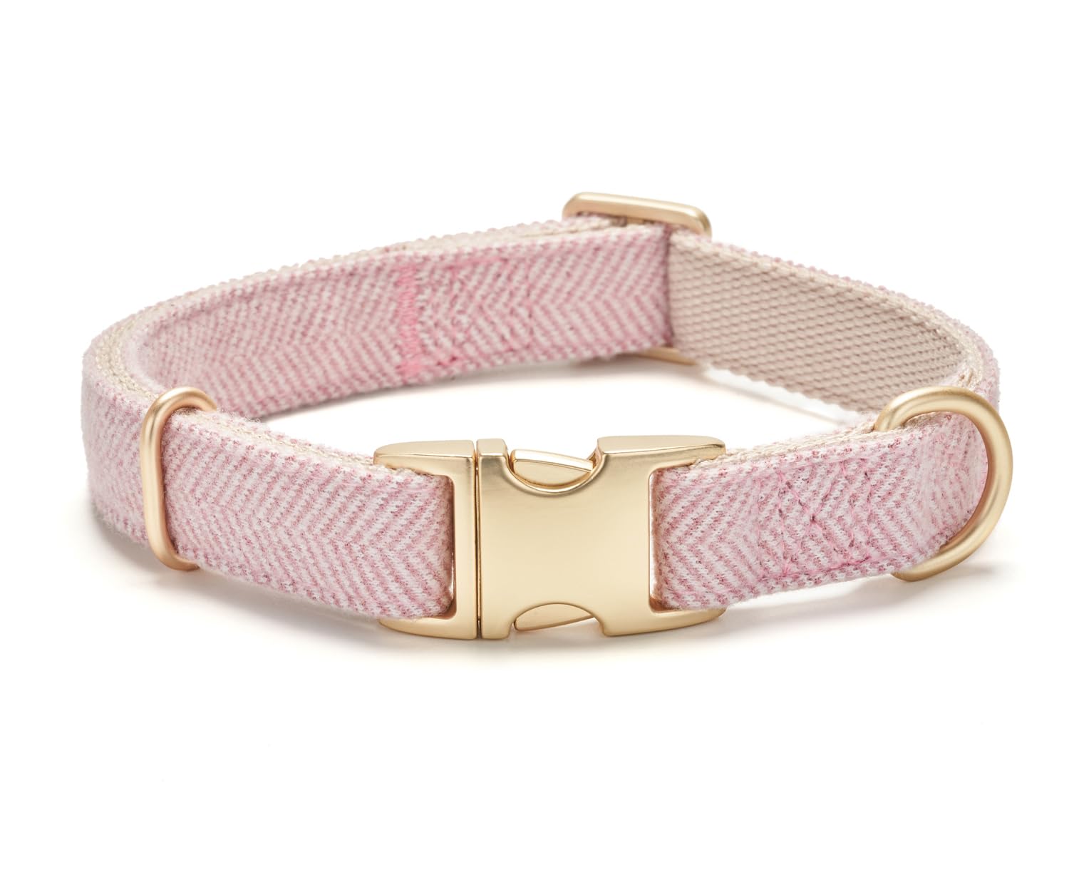 YUDOTE Soft Cotton Hemp Dog Collar